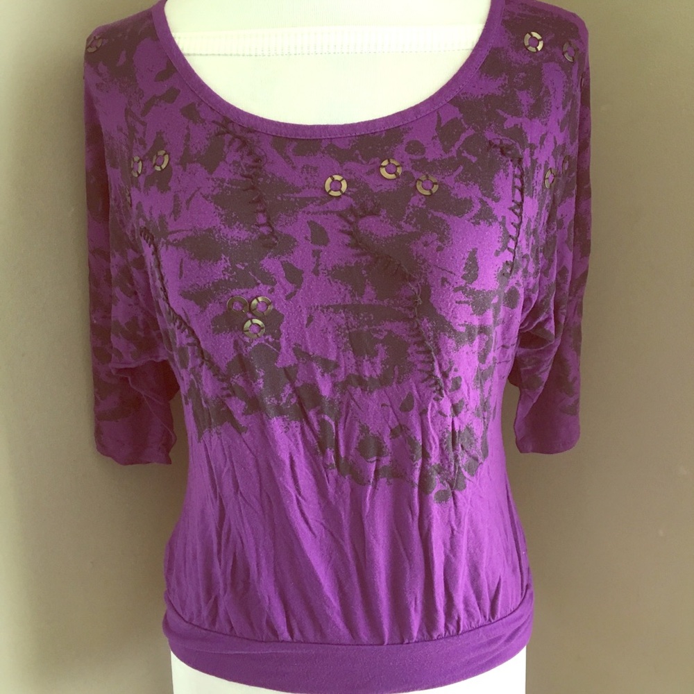 A.n.a. Purple Blouse